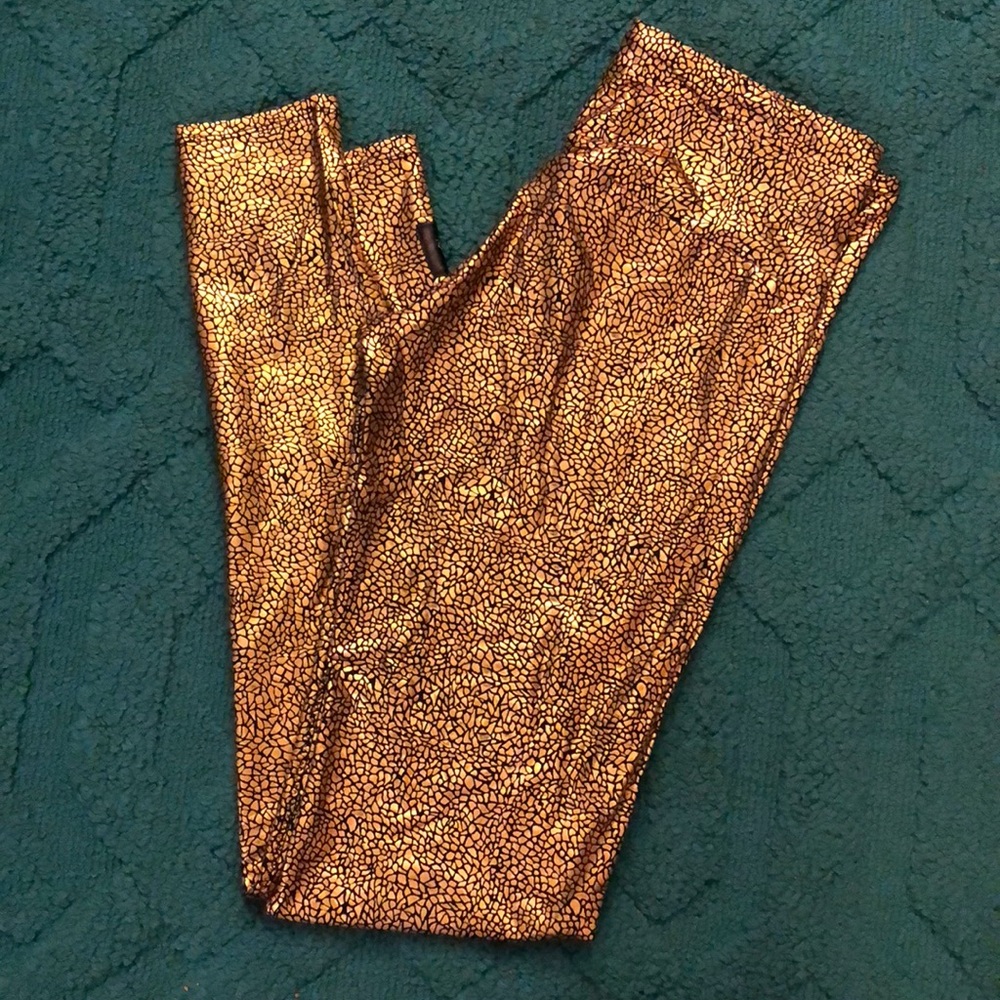 Purusha People Gold Goddess Leggings